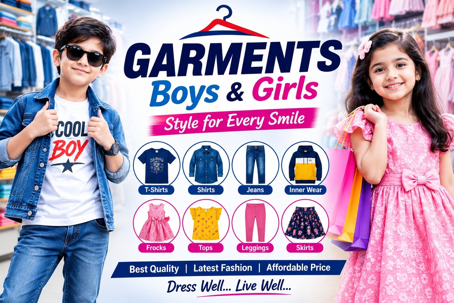 Garments for Men & Women